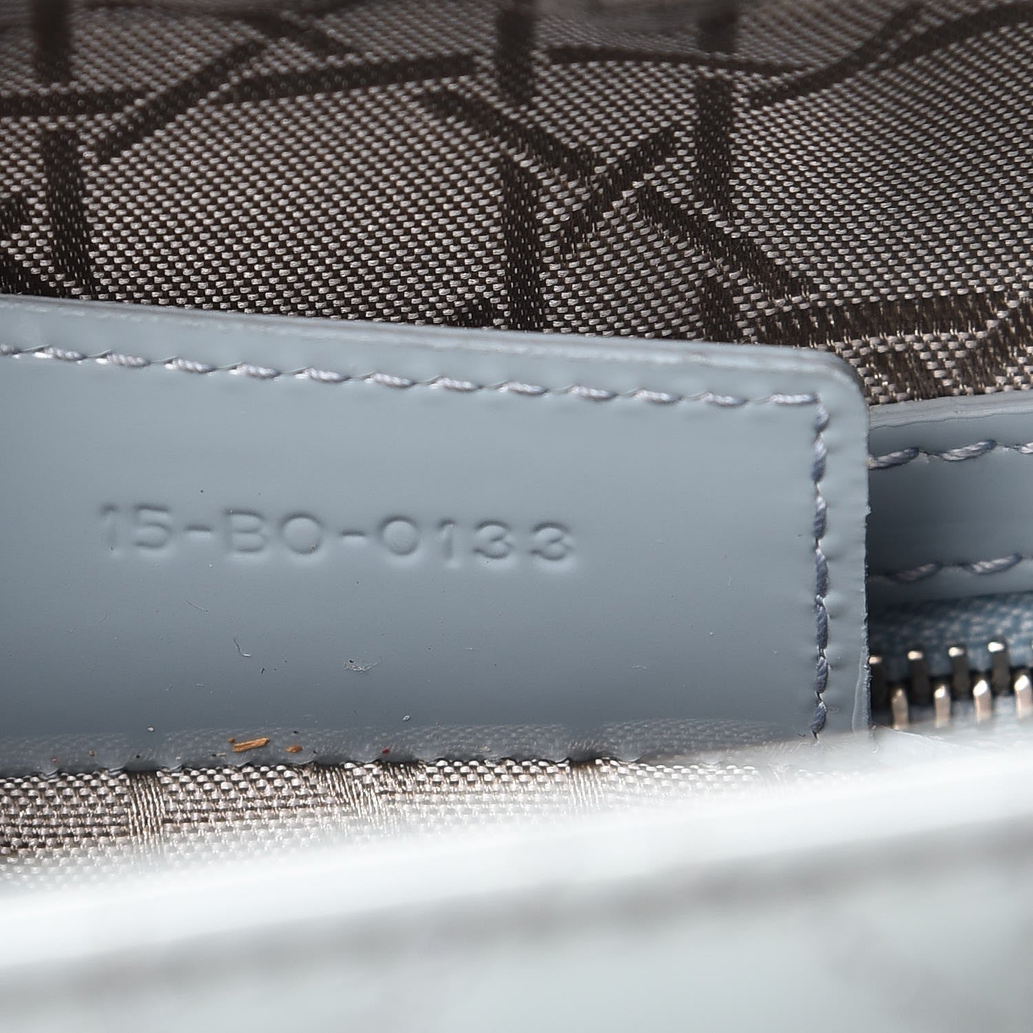 Christian Dior Patent Cannage Large Lady Dior Light Blue 8 of 12