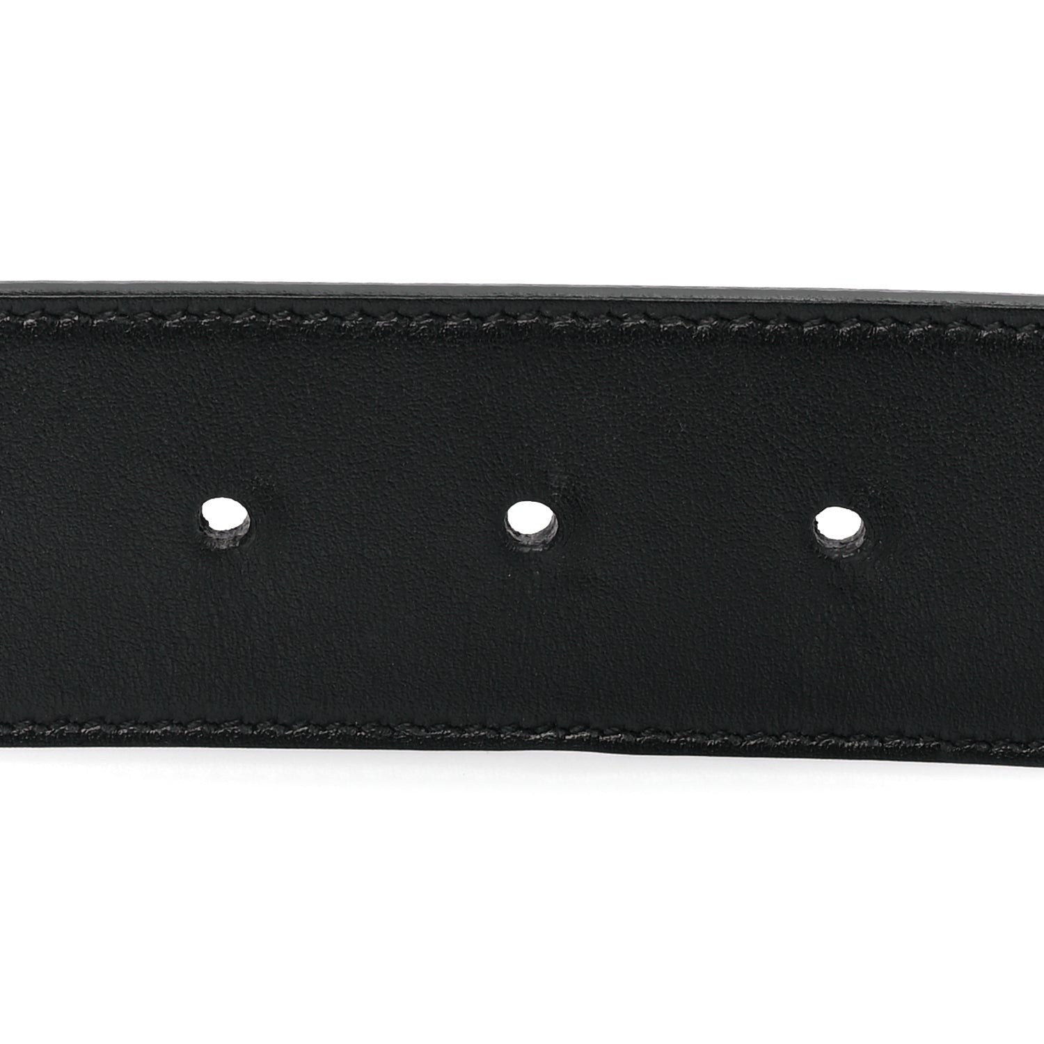 Gucci Calfskin Double G 40mm Belt 75 30 Black 3 of 5