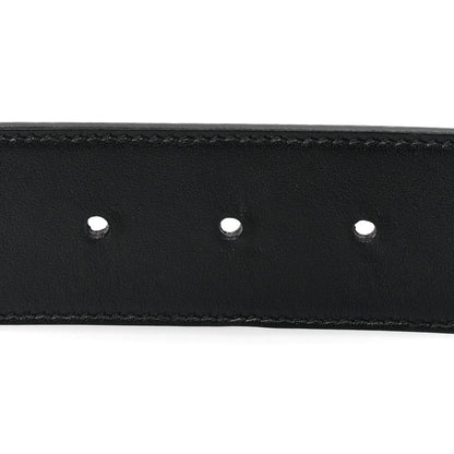 Gucci Calfskin Double G 40mm Belt 75 30 Black 3 of 5