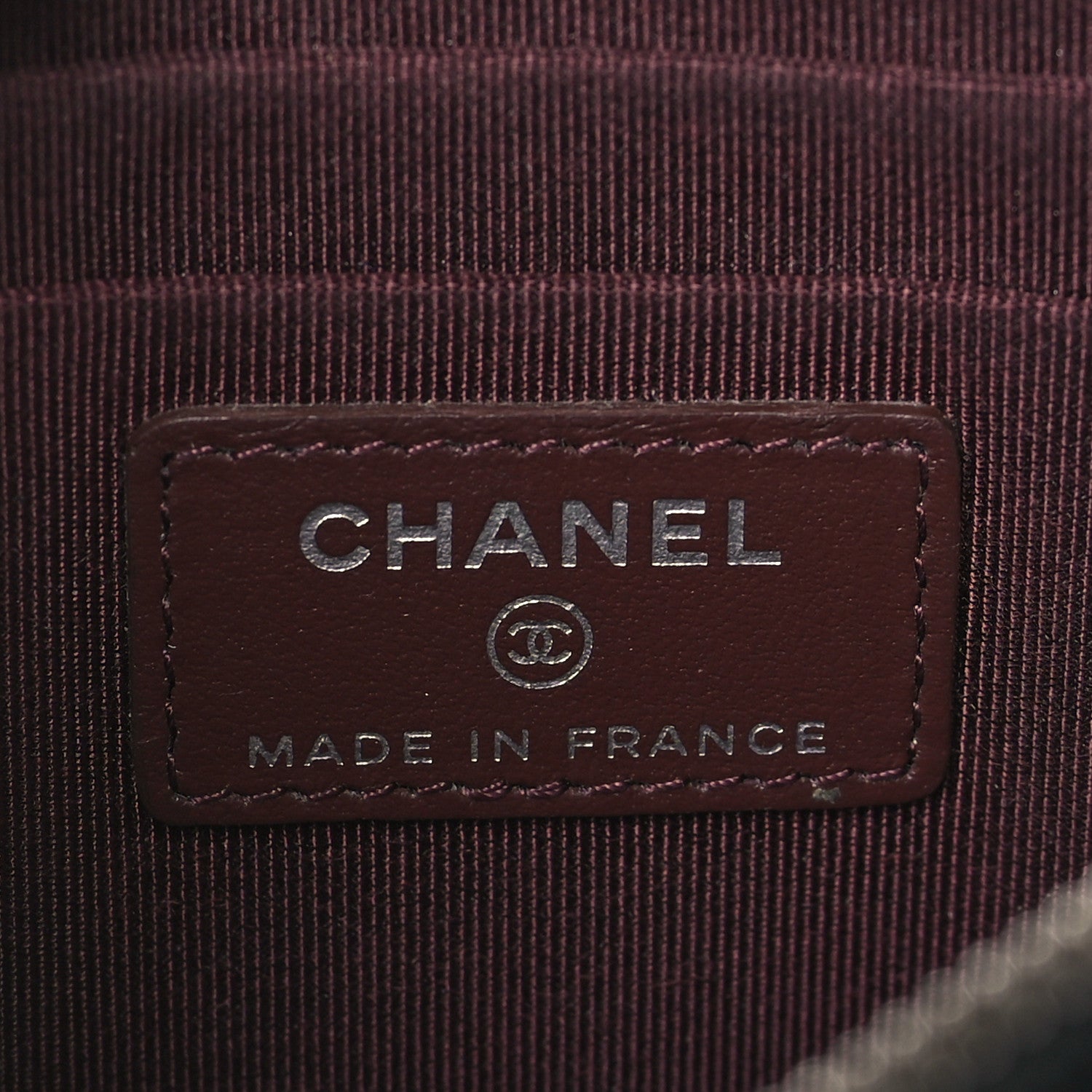 Chanel Caviar Quilted Classic Flat Wallet Pouch Black 6 of 8