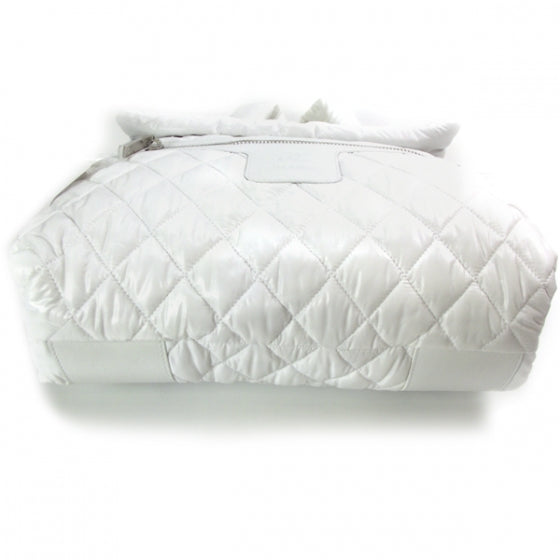 Chanel Nylon Coco Cocoon Backpack White 4 of 10
