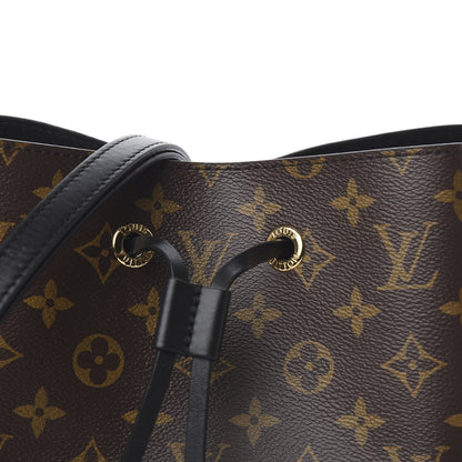 Louis Vuitton Monogram Neonoe MM Black 9 of 9