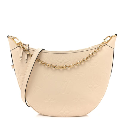 Louis Vuitton Empreinte Monogram Giant Loop Hobo Cream 3 of 10