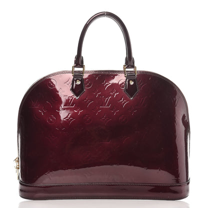 Louis Vuitton Vernis Alma GM Amarante 1 of 7
