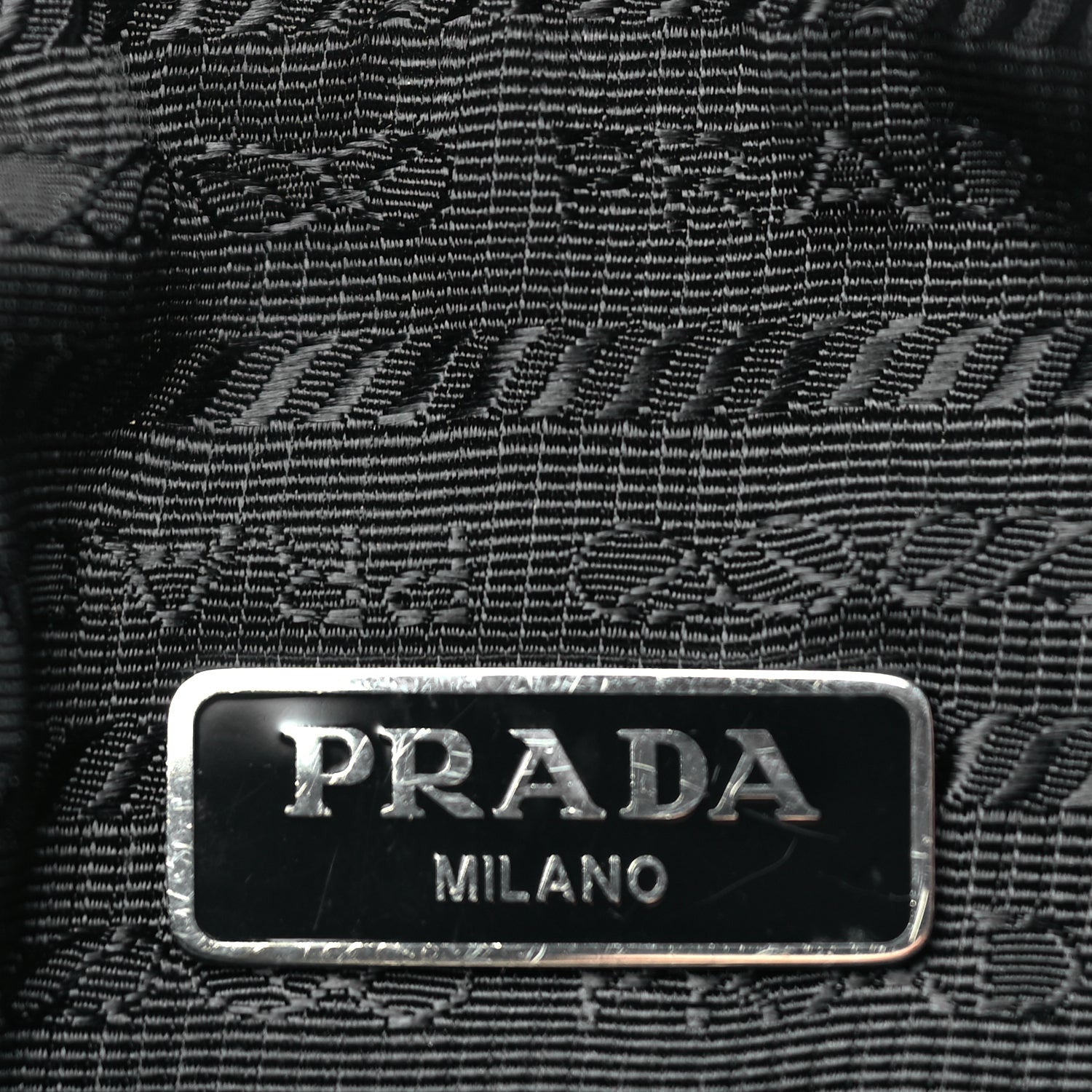 Prada Tessuto Nylon Mini Re-Edition 2000 Bag  Black 8 of 8
