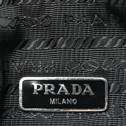Prada Tessuto Nylon Mini Re-Edition 2000 Bag  Black 8 of 8