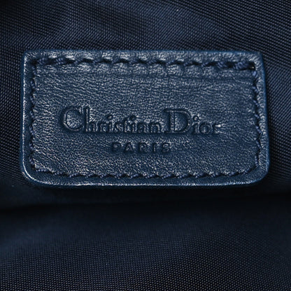 Christian Dior Monogram Mini Saddle Pochette Navy 6 of 8