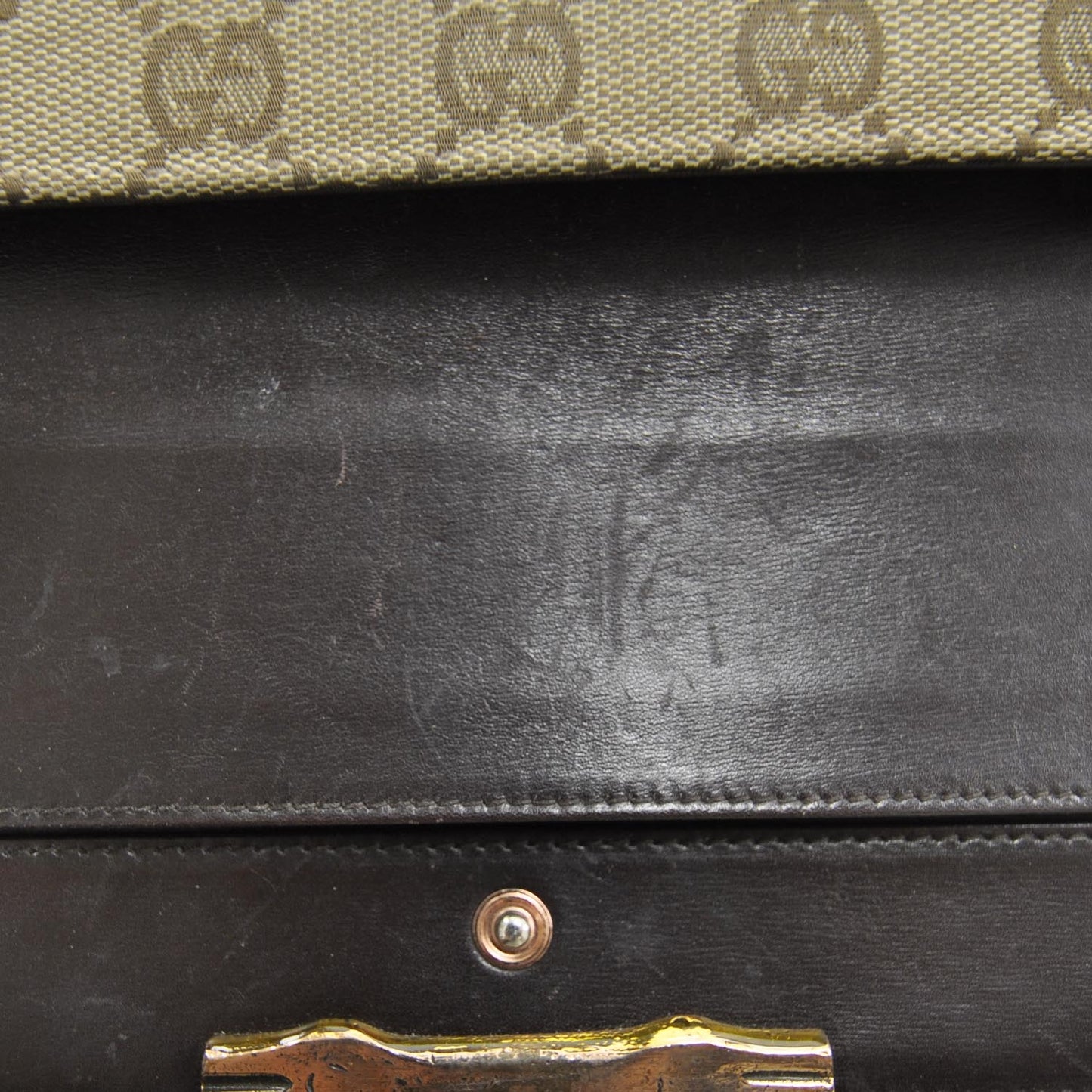 Monogram Bamboo Studded Continental Wallet