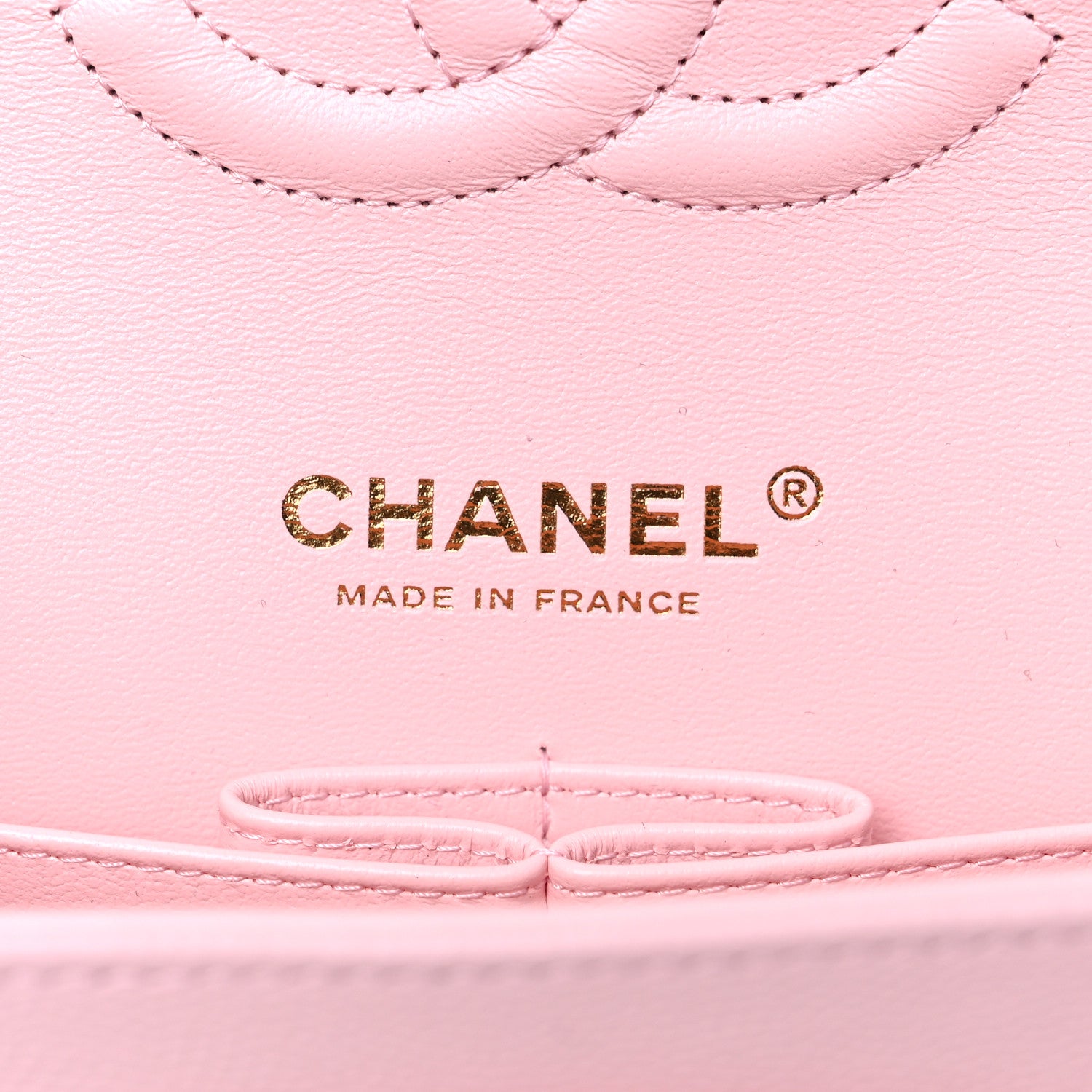 Chanel Caviar Quilted Medium Double Flap Light Pink 5 of 9