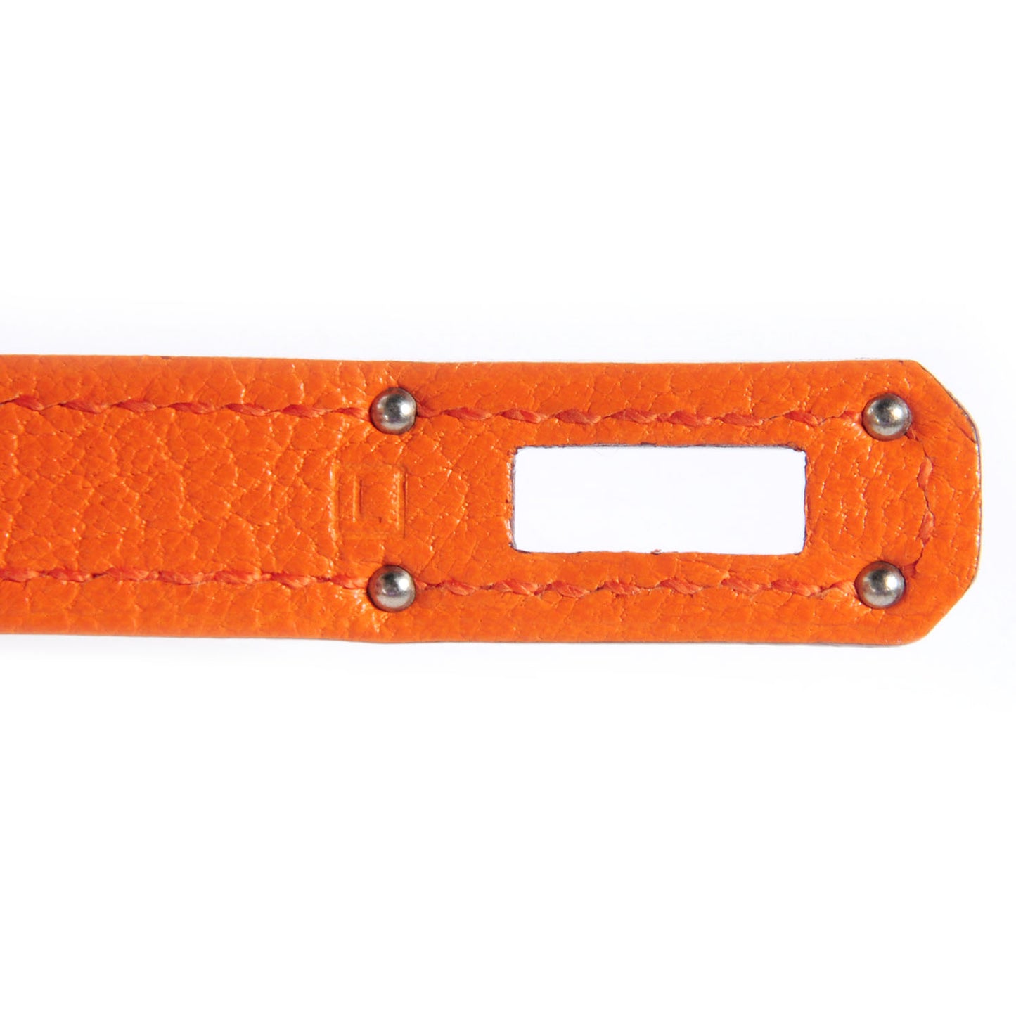 Chevre Mysore Medium Kelly Wallet Orange