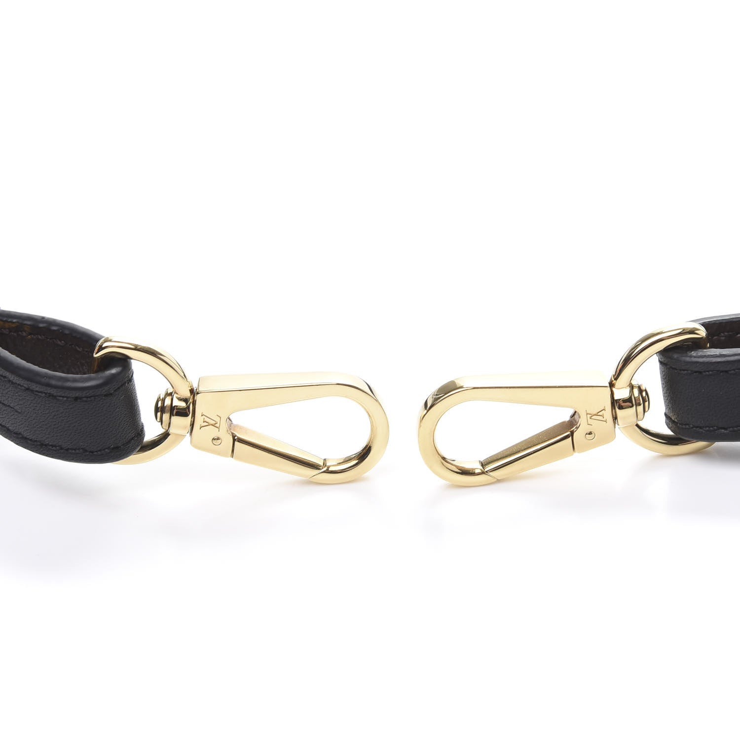 Louis Vuitton Monogram Bandouliere Shoulder Strap XL Black 3 of 6