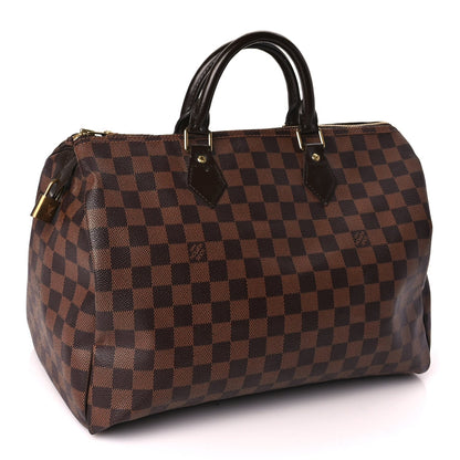 Louis Vuitton Damier Ebene Speedy 35 2 of 8