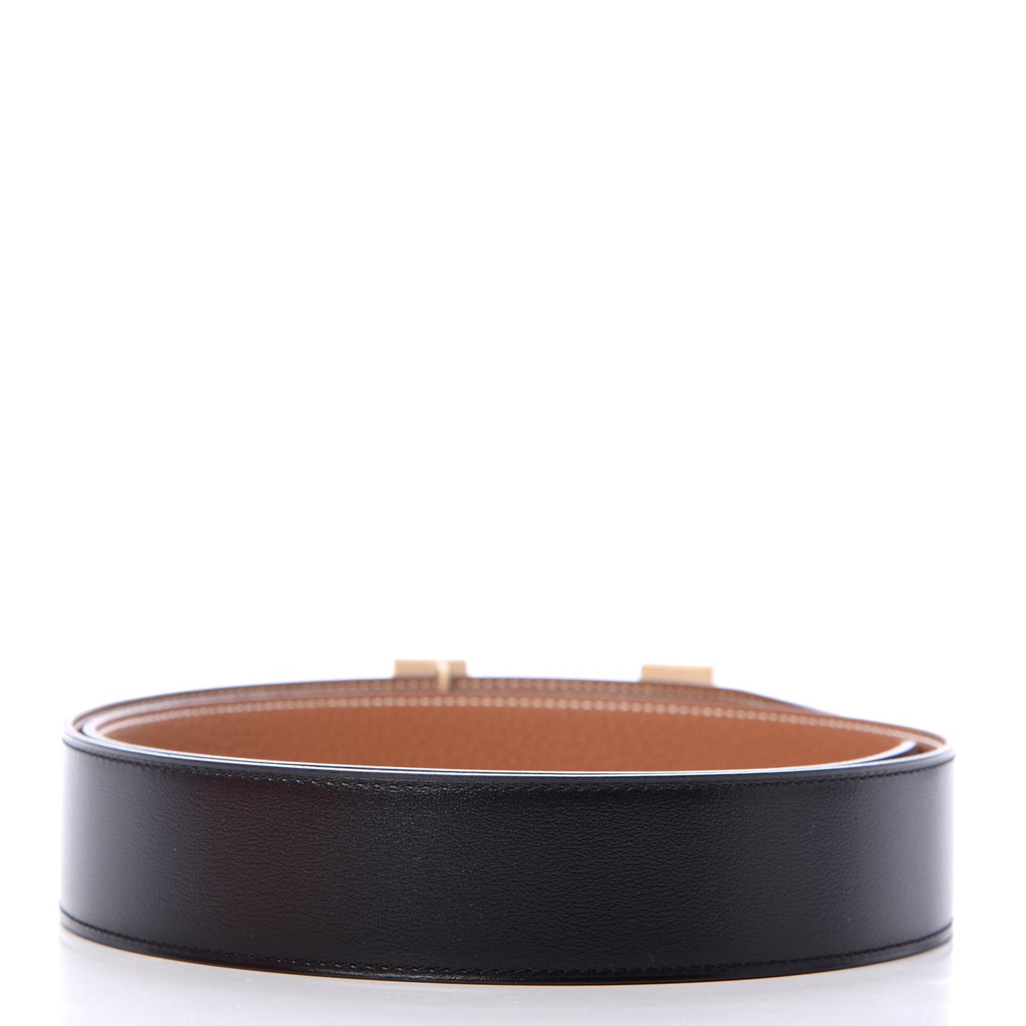 Togo Box 38mm Belt 90 Gold Black