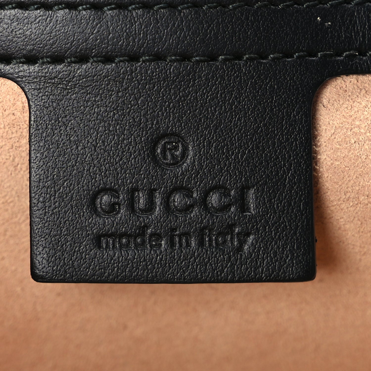 Gucci Calfskin Matelasse Animal Studs Medium GG Marmont Shoulder Bag  Black 5 of 9