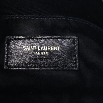 Saint Laurent Calfskin Matelasse Monogram Lou Belt Bag Rouge Eros 5 of 8