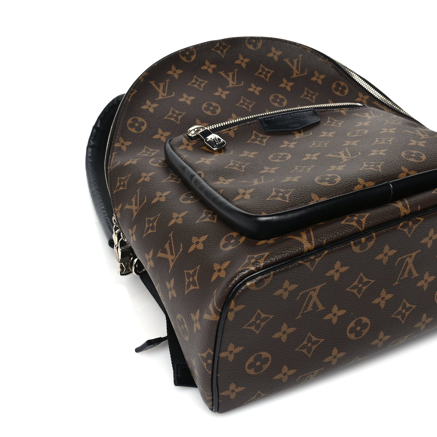 Louis Vuitton Monogram Macassar Josh NM Backpack Black 7 of 8