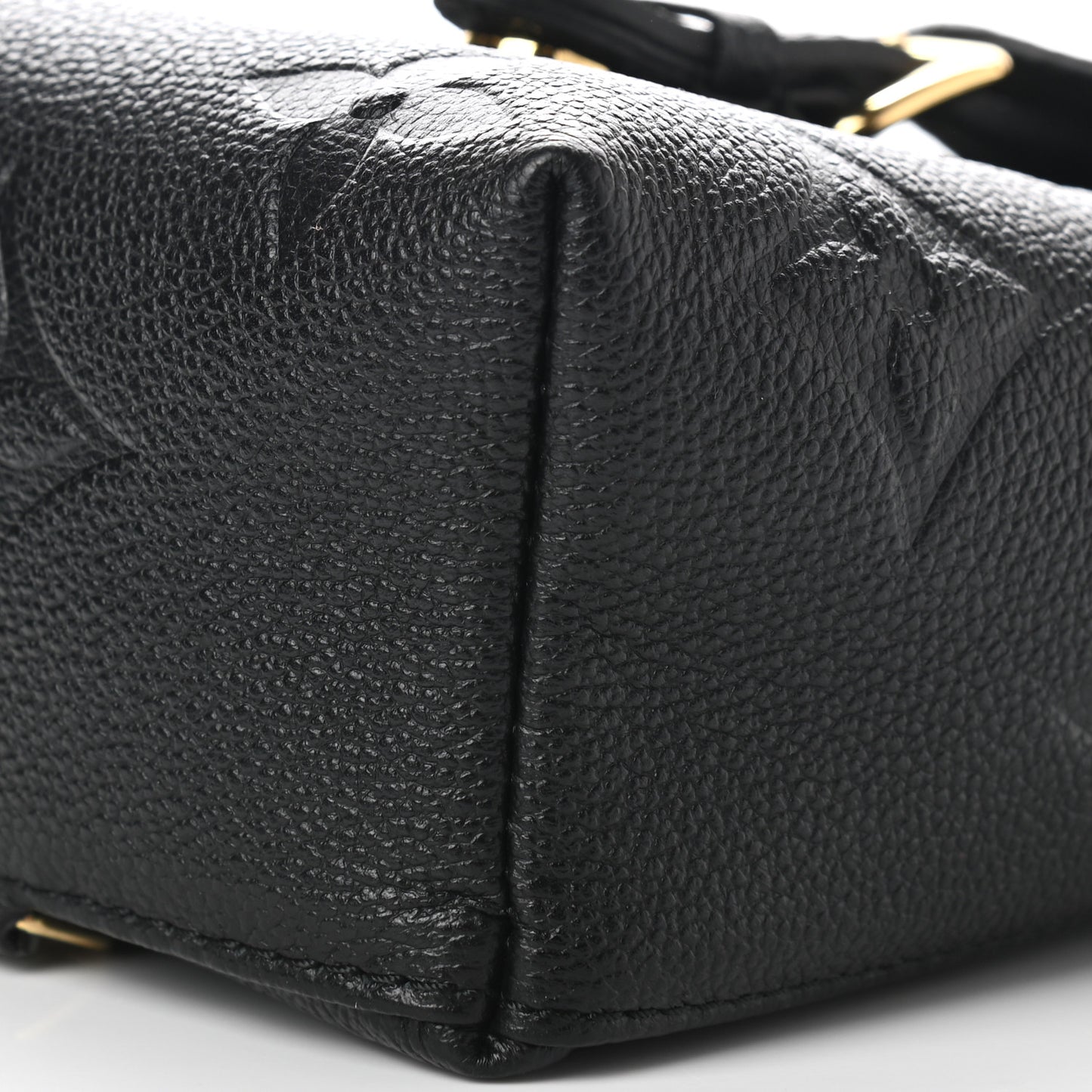 Empreinte Monogram Giant Tiny Backpack Black