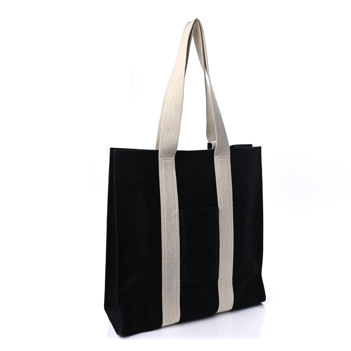 Canvas Le Cuerda Vertical Tote Black