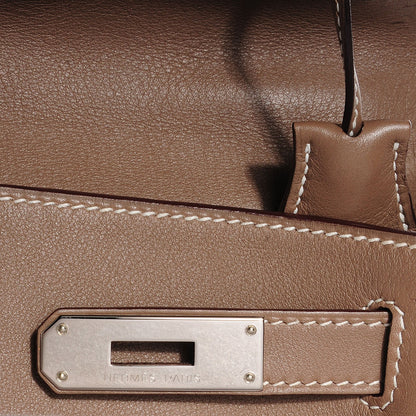 Hermes Swift Kelly Retourne 28 Etoupe 19 of 22