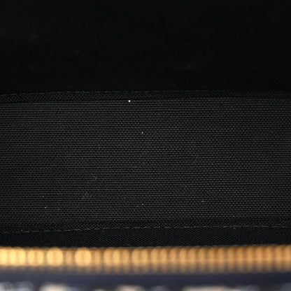 Christian Dior Oblique 30 Montaigne Top Handle Box Bag Blue 5 of 11