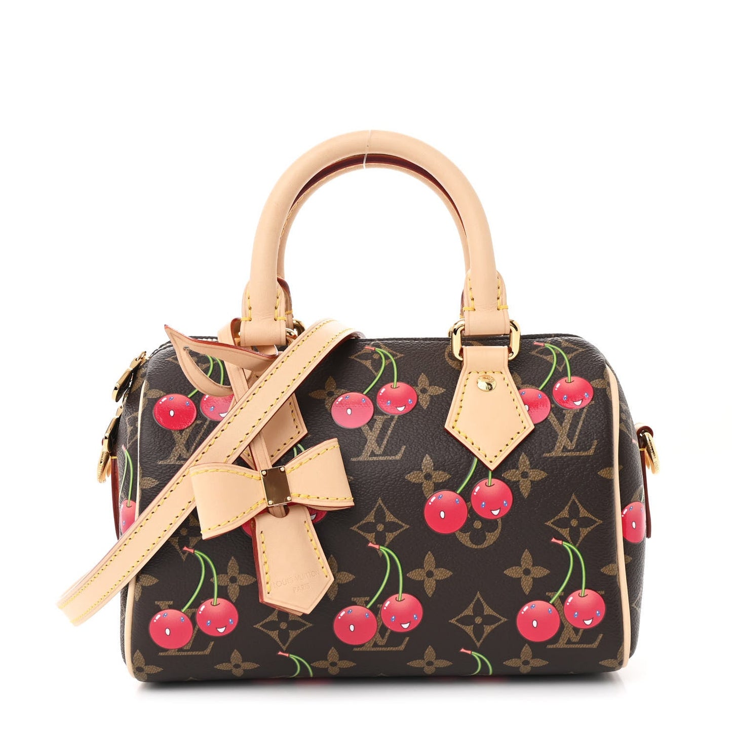 LV X TM Monogram Cerises Speedy Bandouliere 20