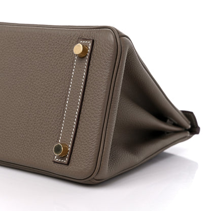 Hermes Togo Birkin 25 Etoupe 9 of 10