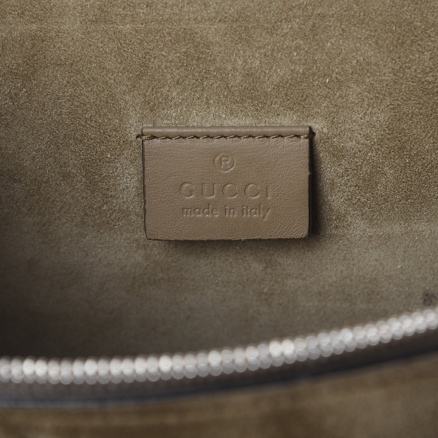 GG Supreme Monogram Medium Dionysus Shoulder Bag Taupe