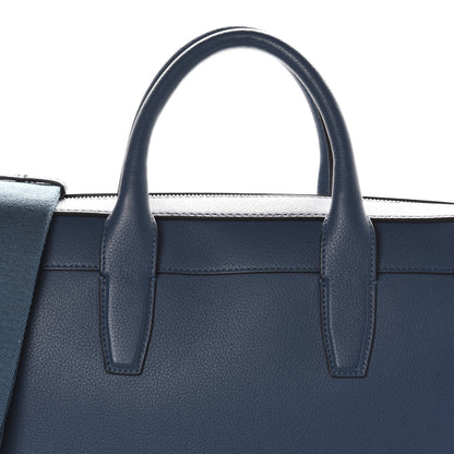 Mulberry Small Classic Grain Calfskin Belgrave Single Document Holder Deep Sea 11 of 11