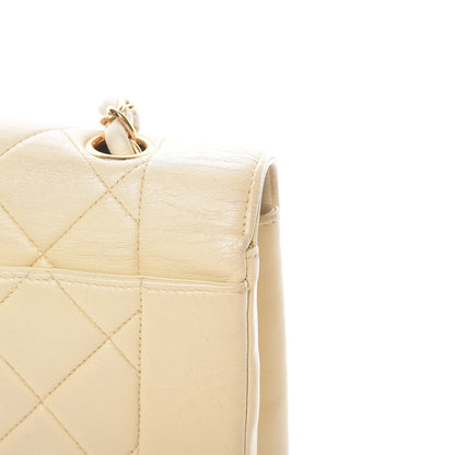 Chanel Lambskin Quilted Small Single Flap Beige 15 of 17