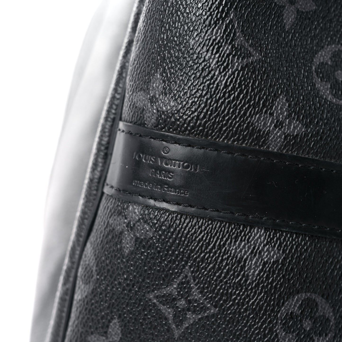 X FUJIWARA Monogram Eclipse Flash Fragment Keepall Bandouliere 55