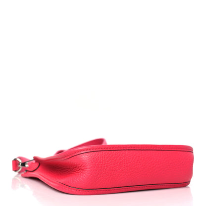 Hermes Taurillon Clemence Evelyne TPM Rose Extreme 4 of 11