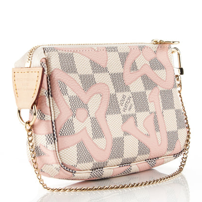 Louis Vuitton Damier Azur Tahitienne Mini Pochette Accessories 3 of 7