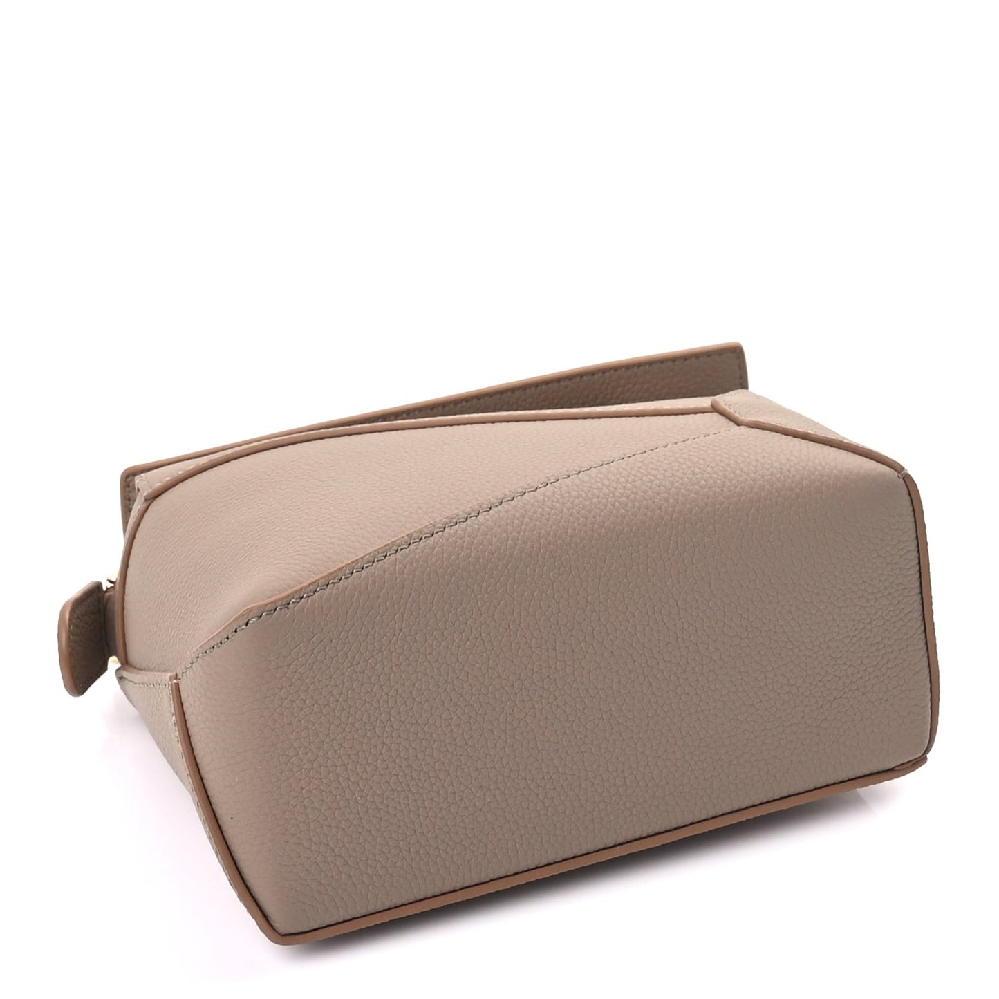 Calfskin Mini Puzzle Bag  Sand
