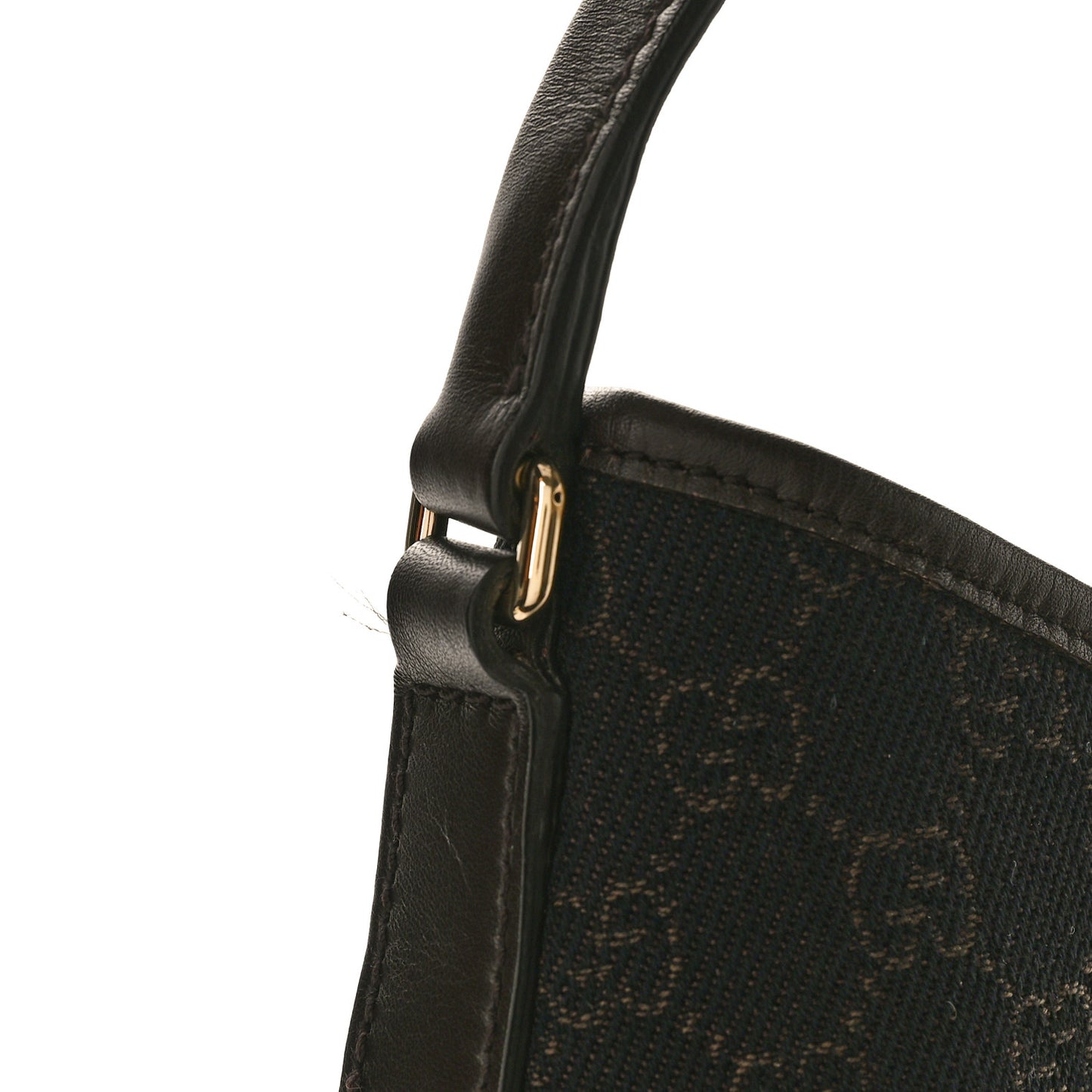 Monogram Medium New Britt Hobo Dark Brown