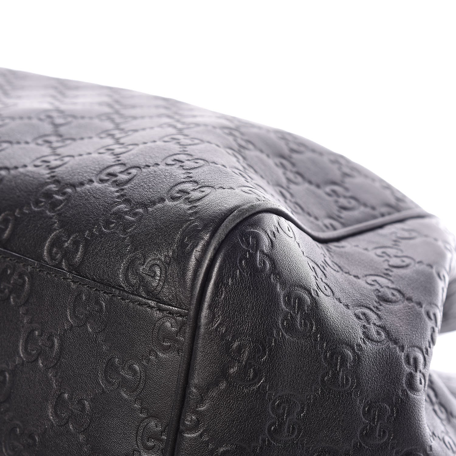 Gucci Guccissima Medium Emily Shoulder Bag Black 10 of 13