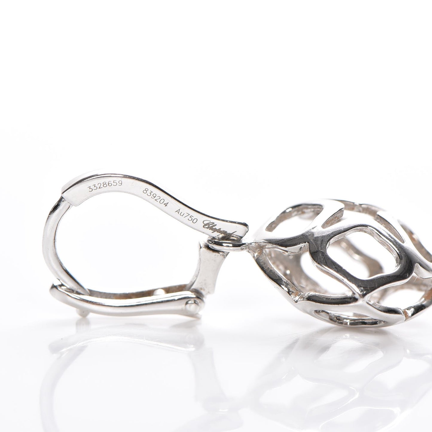 18K White Gold Imperiale Earrings