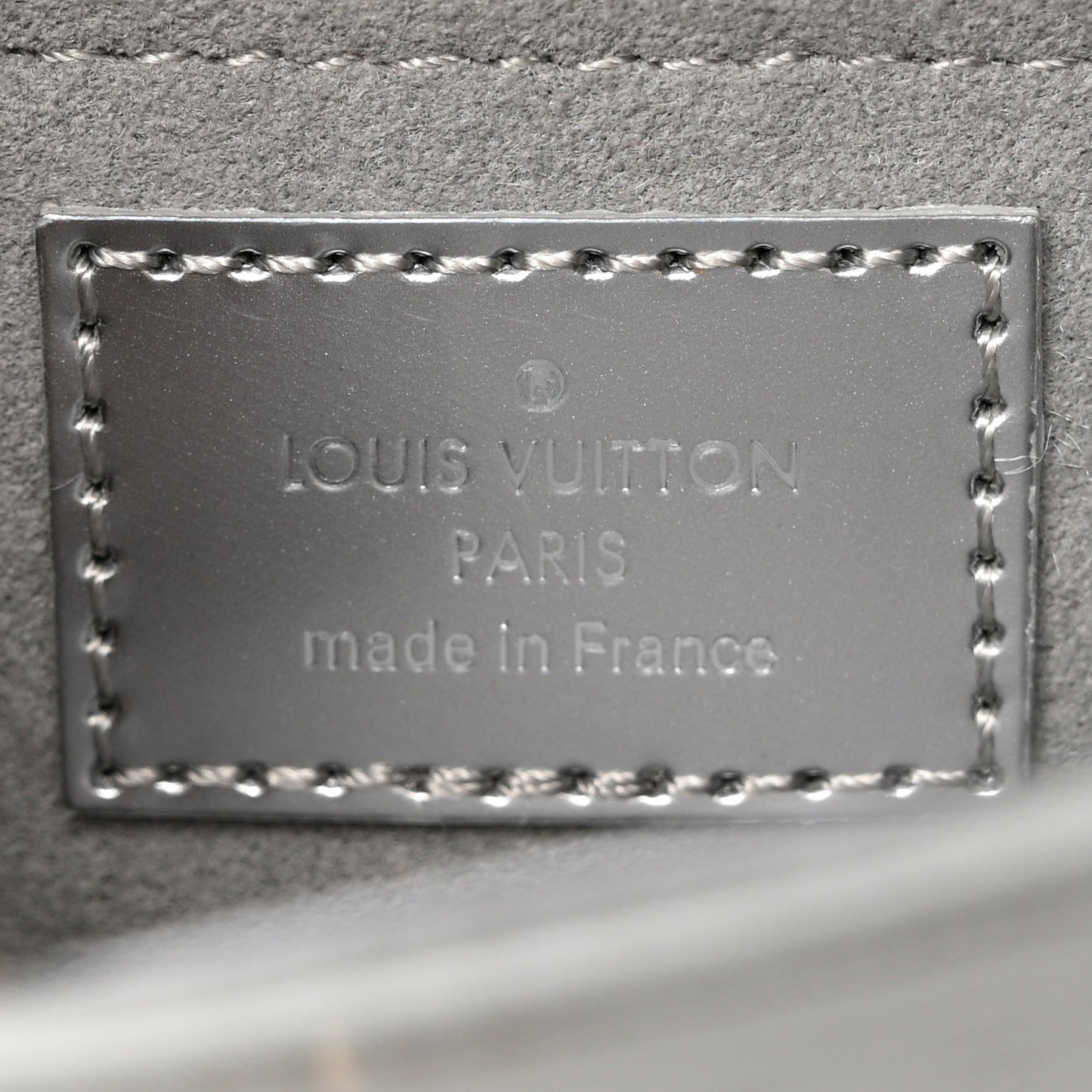 Epi Padlock On Strap Silver