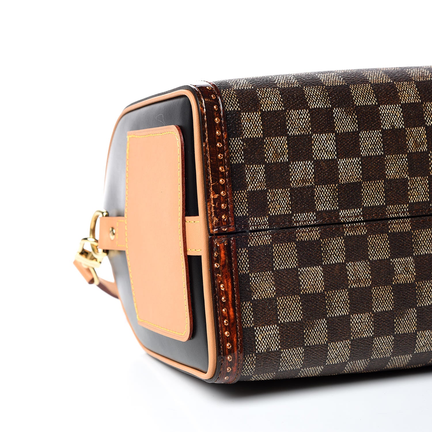 Louis Vuitton Transformed Damier Ebene Time Trunk Speedy Bandouliere 25 Black 5 of 9