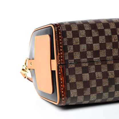 Louis Vuitton Transformed Damier Ebene Time Trunk Speedy Bandouliere 25 Black 5 of 9