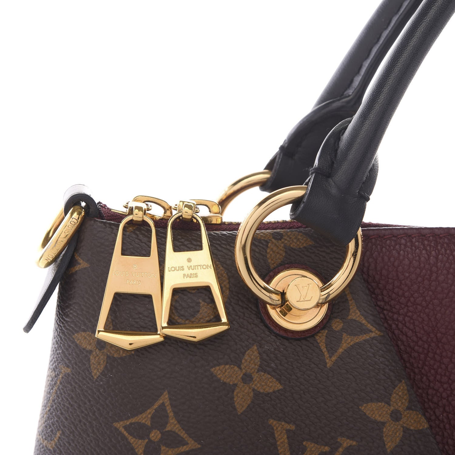 Louis Vuitton Monogram V Tote MM Bordeaux 9 of 11