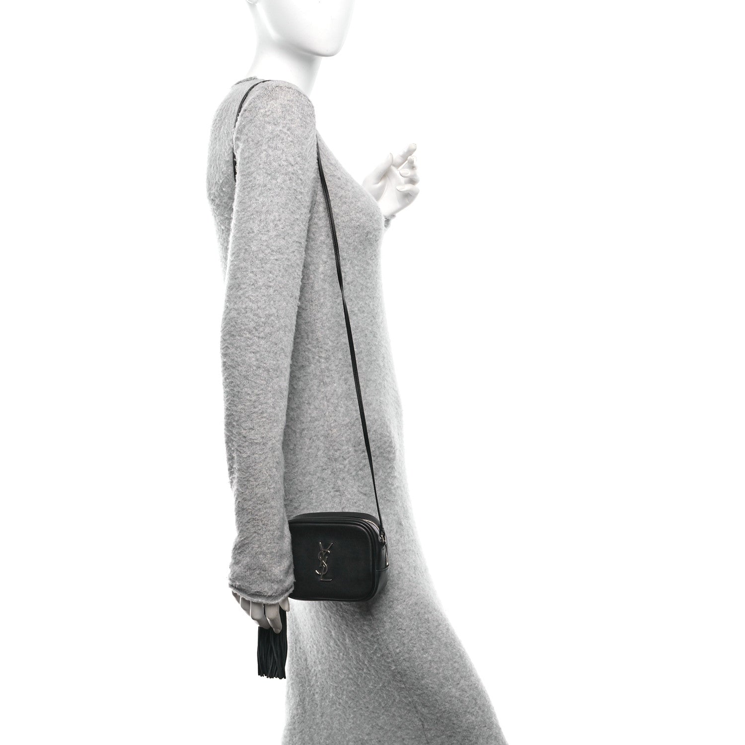 Saint Laurent Nappa Monogram Blogger Bag Black 2 of 10