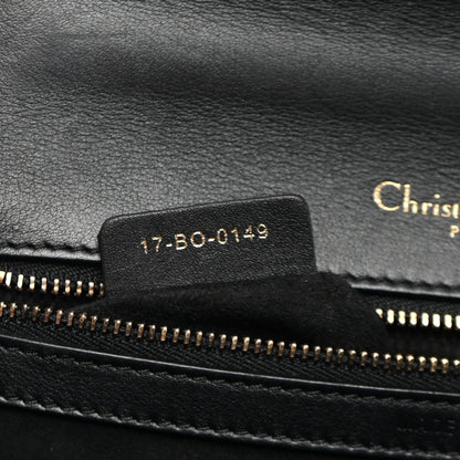 Christian Dior Lambskin Studded Small Diorama Flap Bag Black 8 of 11