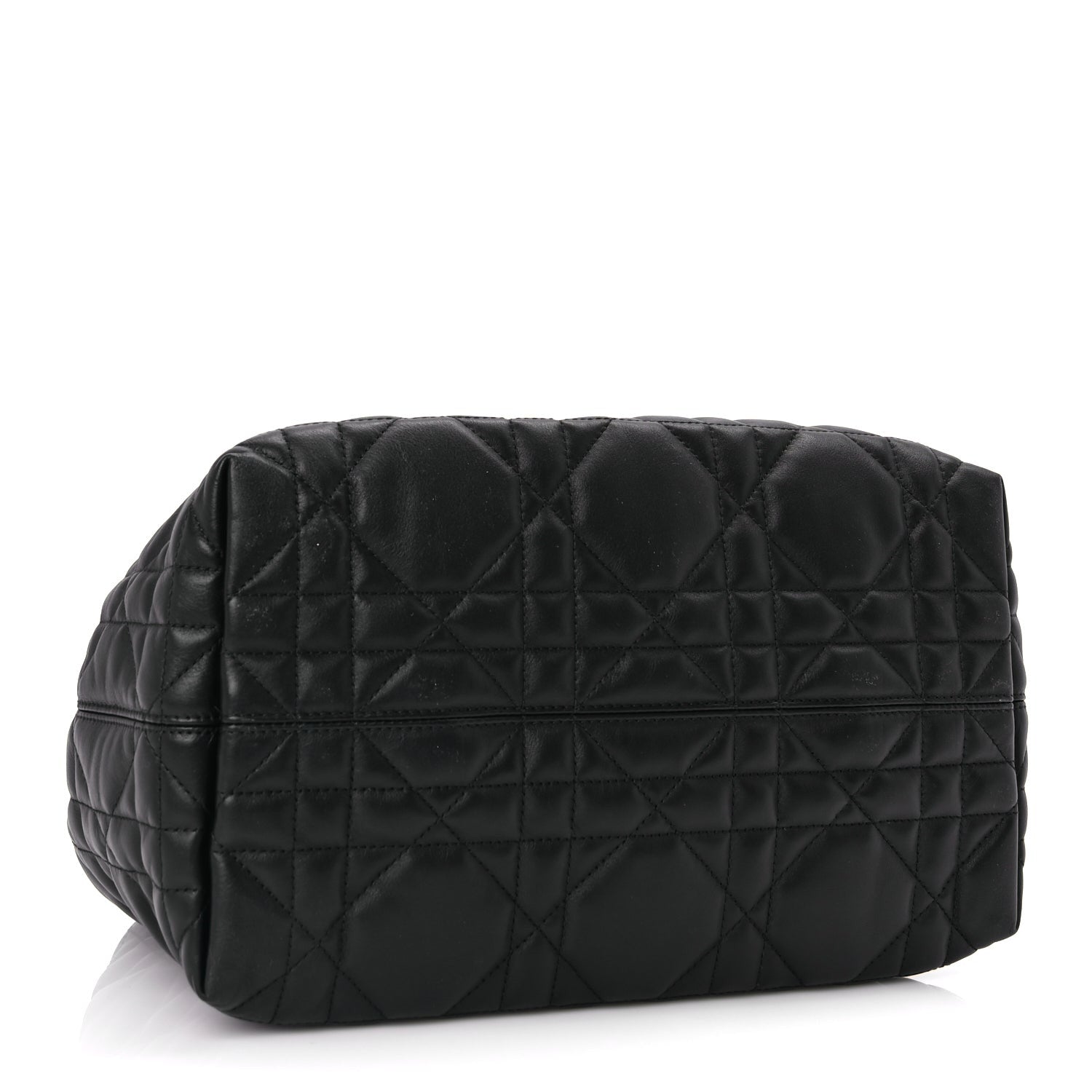 Christian Dior Calfskin Macrocannage Medium Toujours Black 4 of 9