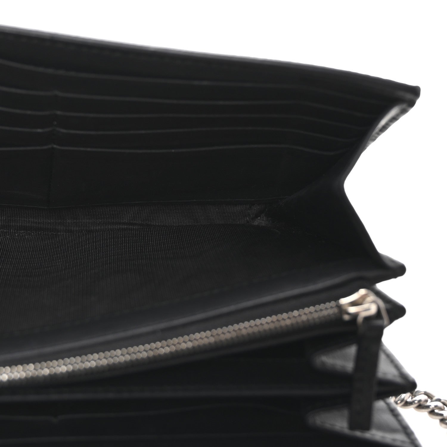 Gucci GG Supreme Monogram Mini Dionysus Chain Wallet Beige Black 5 of 7