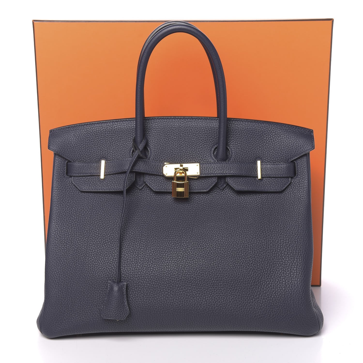 Hermes Togo Birkin 35 Bleu Nuit 40 of 40