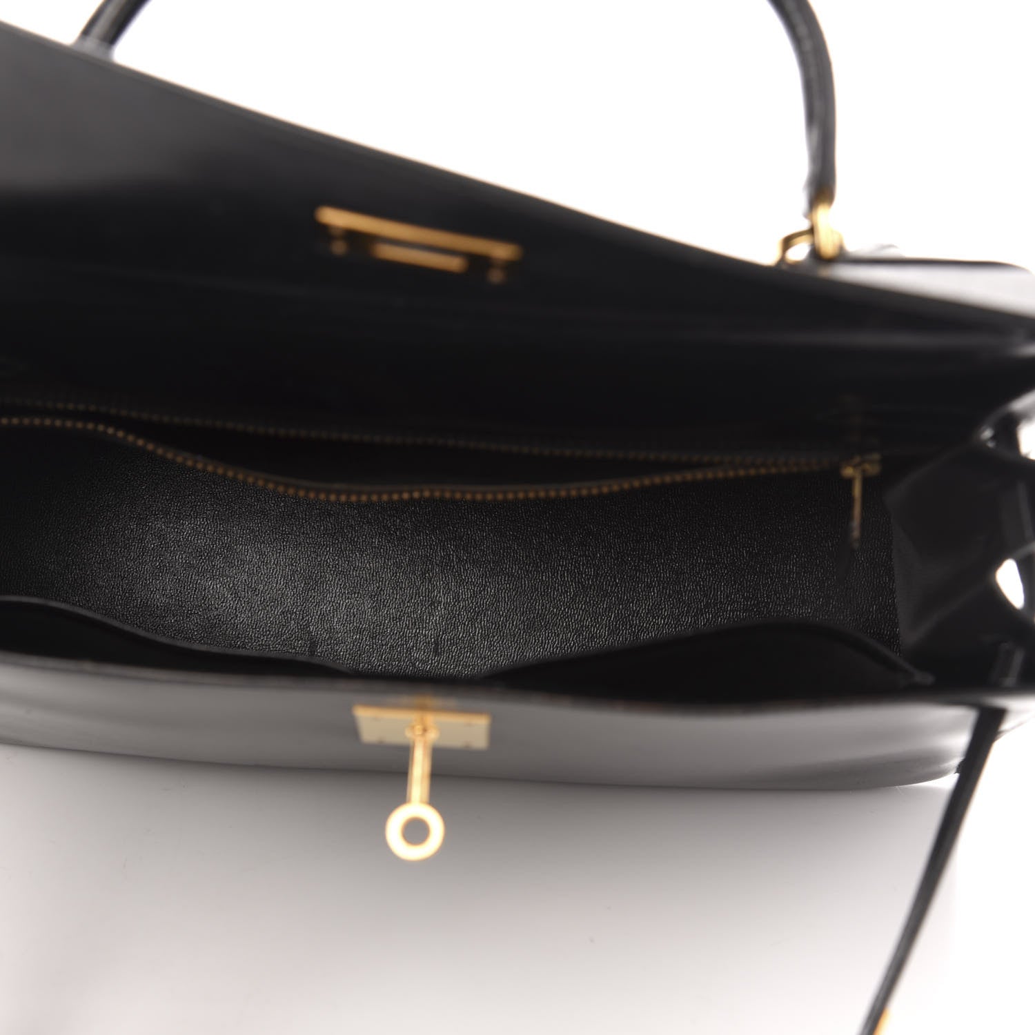 Hermes Box Kelly Sellier 32 Black 6 of 22