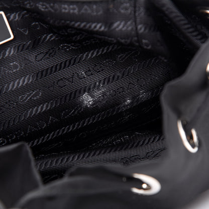 Prada Nylon Vela Small Backpack Black 8 of 8