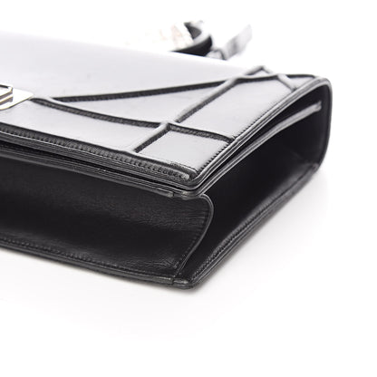 Christian Dior Lambskin Large Diorama Flap Bag Black 12 of 14