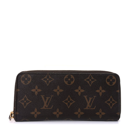 Louis Vuitton Monogram Clemence Wallet Rose Ballerine 1 of 6
