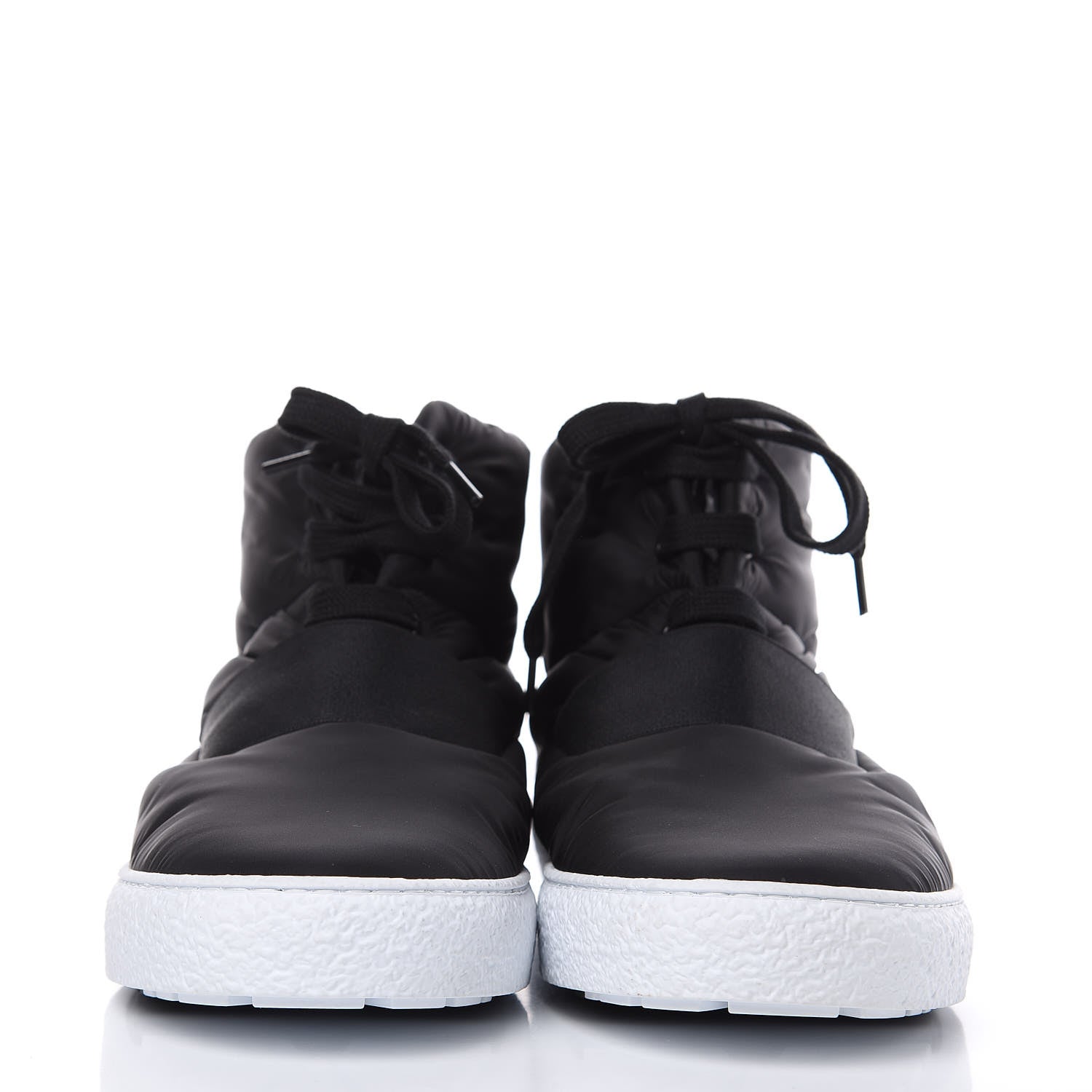 Chanel Nylon Mens High Top Sneakers 45 Black 2 of 7